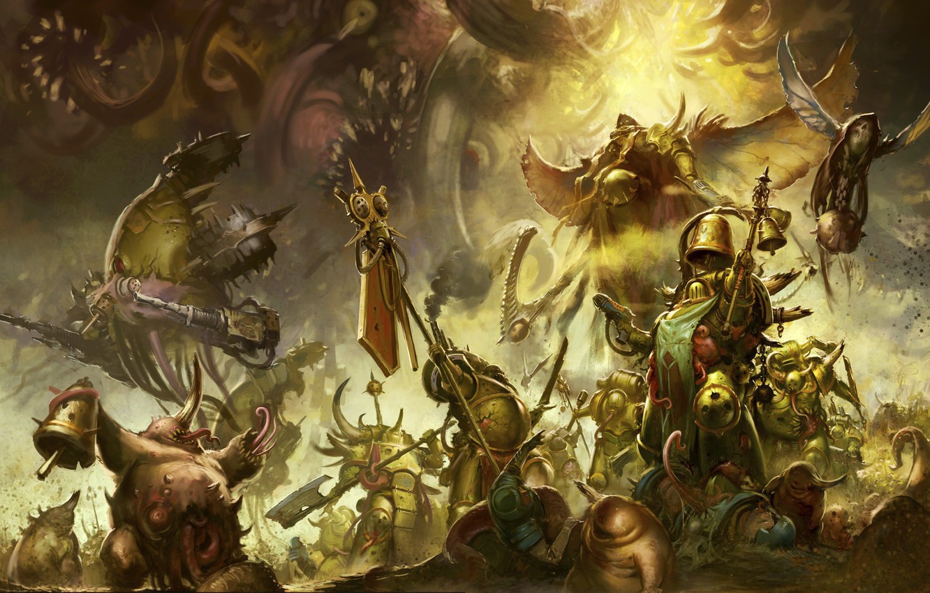 Wallpaper Chaos Death Demons Warhammer Guard