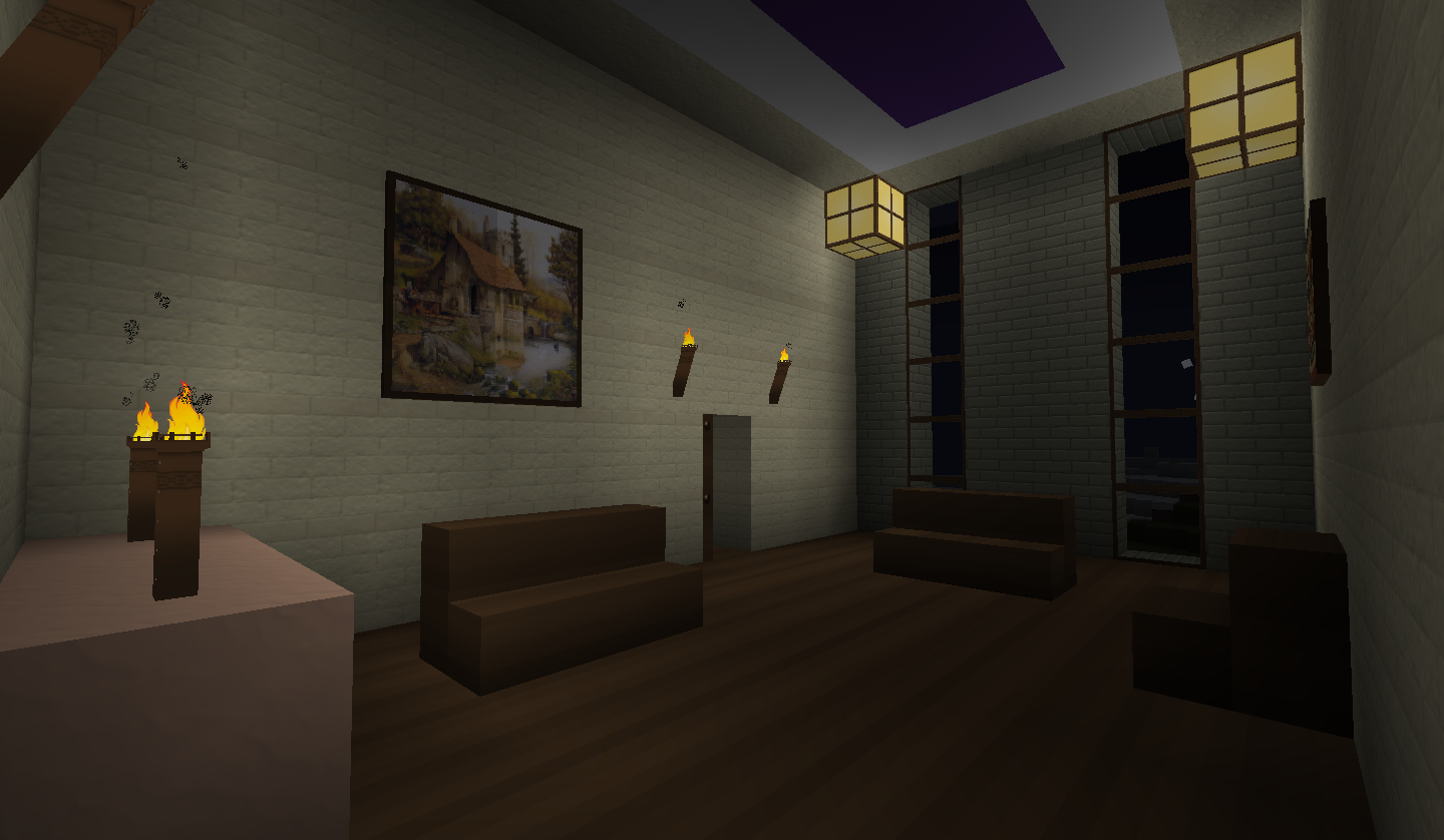 Minecraft Bedroom Wallpaper The Sitting Room By Kyidyl