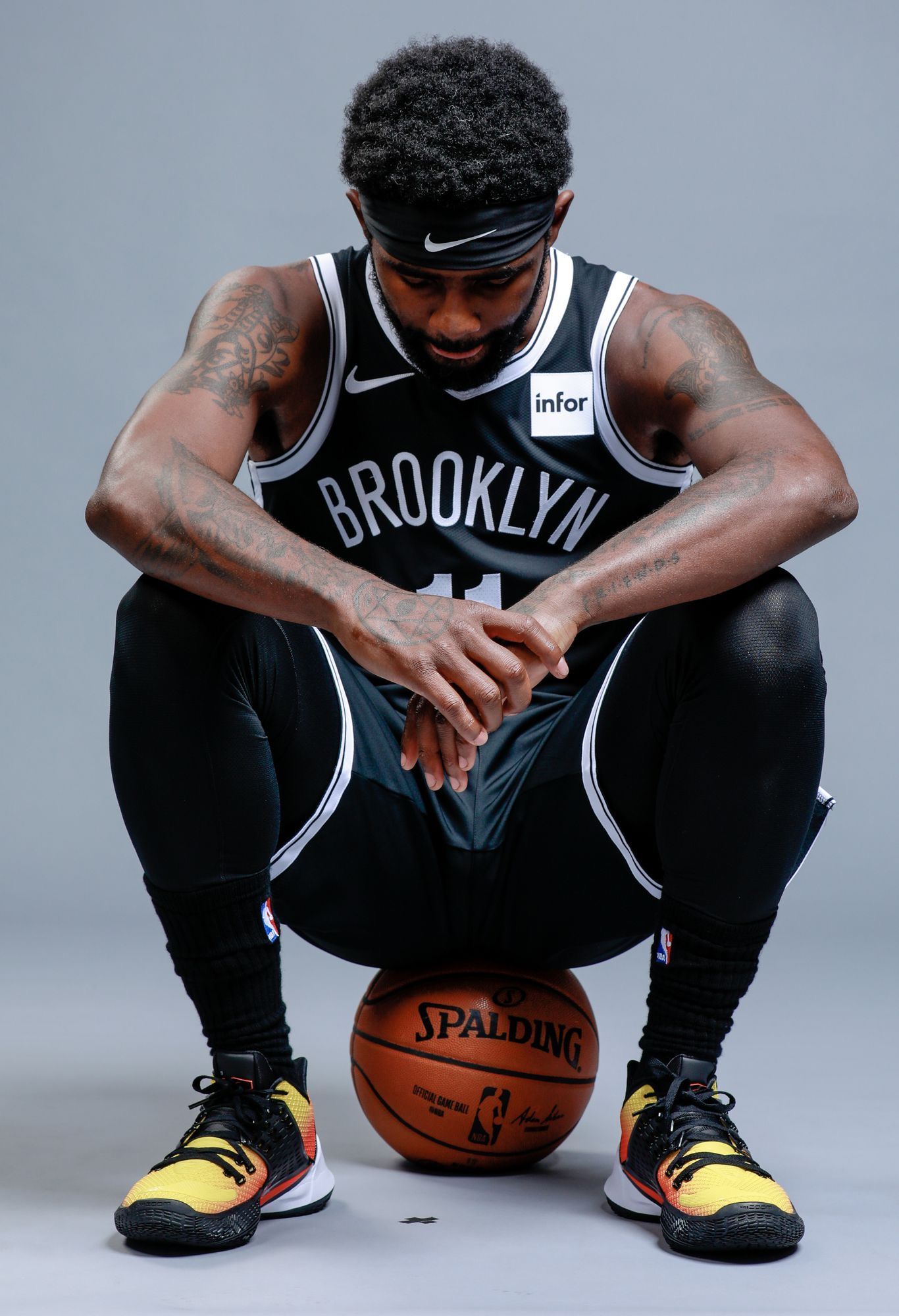 Kyrie Irving Brooklyn Nets Media Day Wallpaper