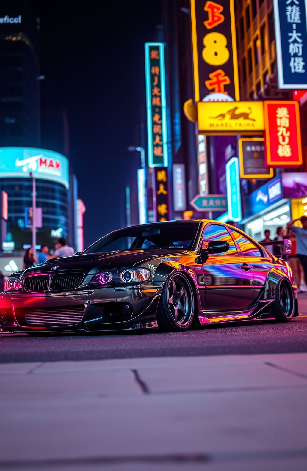 Slammed Car Wallpaper