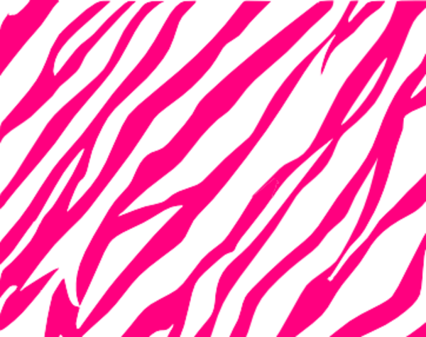 Pink And White Zebra Print Background Hi Image At Clker