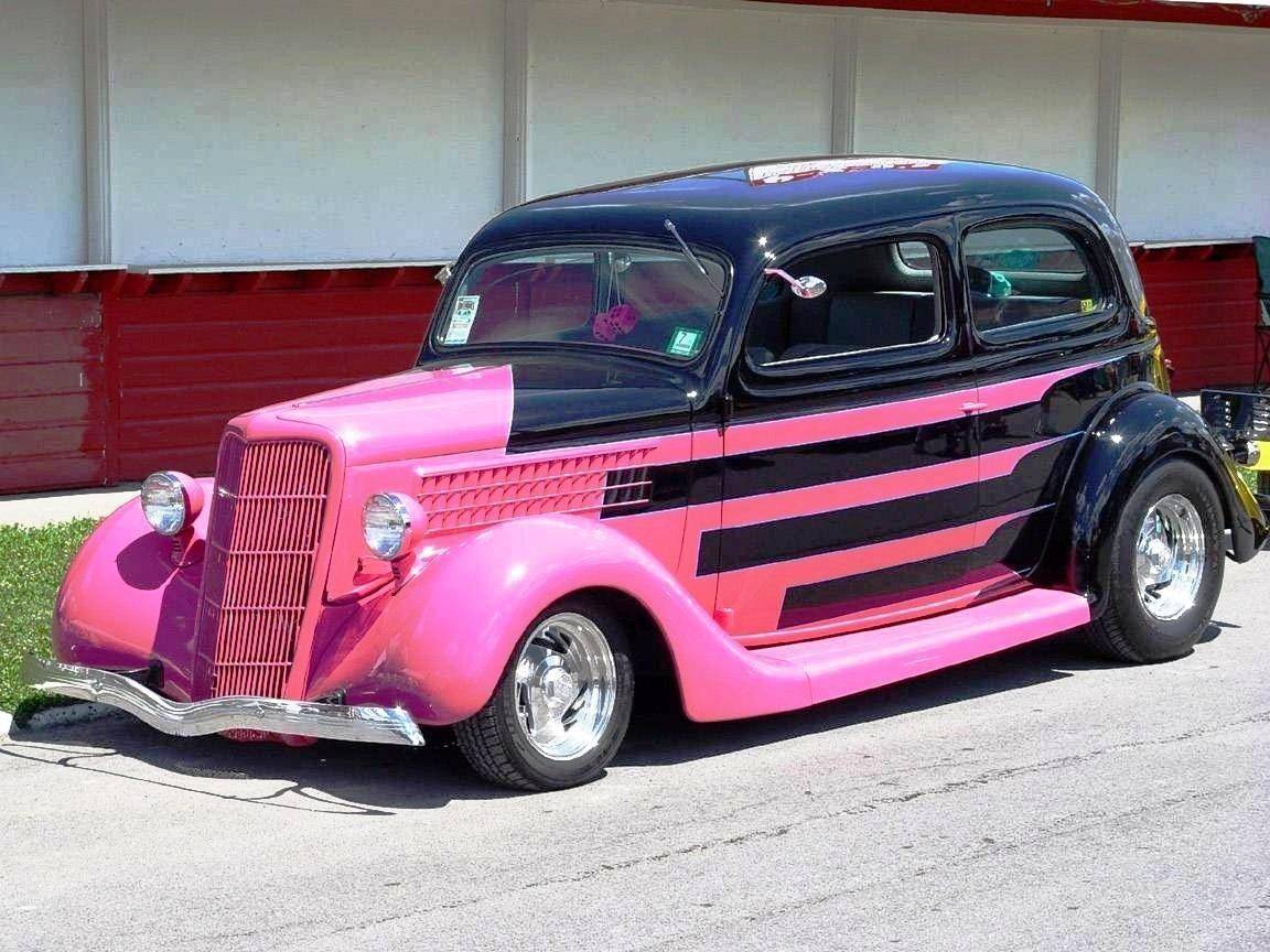 Pink And Black Cars HD Wallpaper HDblackwallpaper