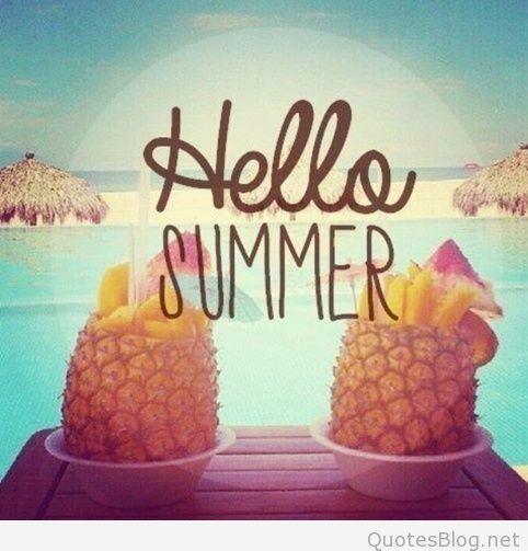 Summer Hello Quotes Image Wallpaper HD Top