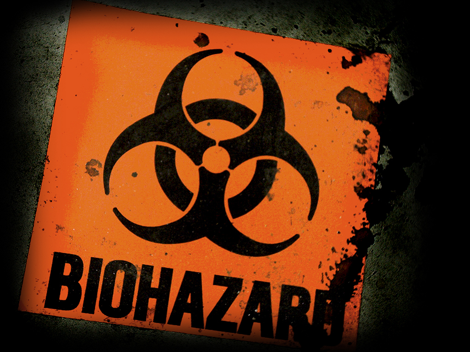 Biohazard Warning Signs Logo HD Wallpaper Desktop