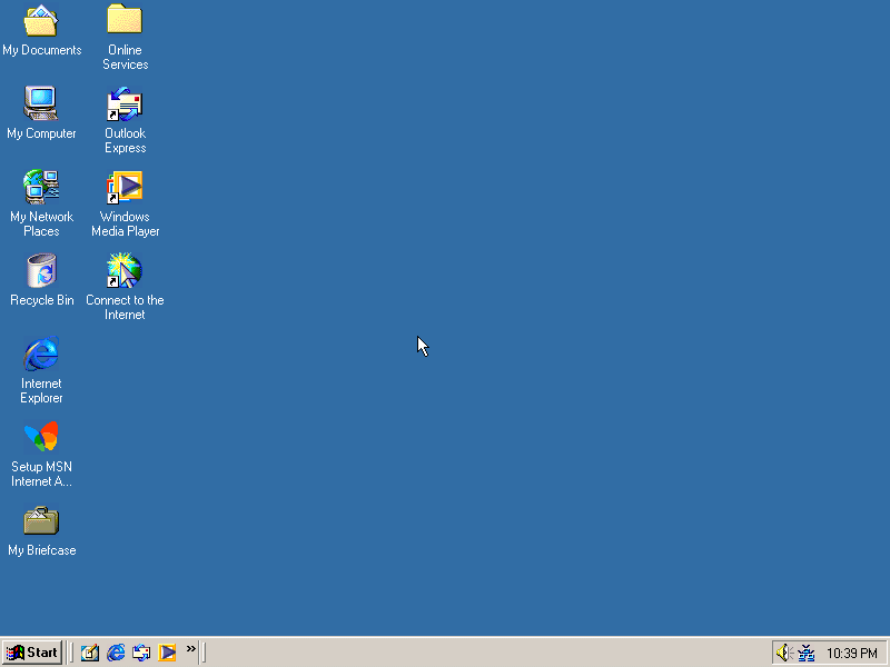 First Run In Windows Me The Screenshot Has An Extra Border Remove