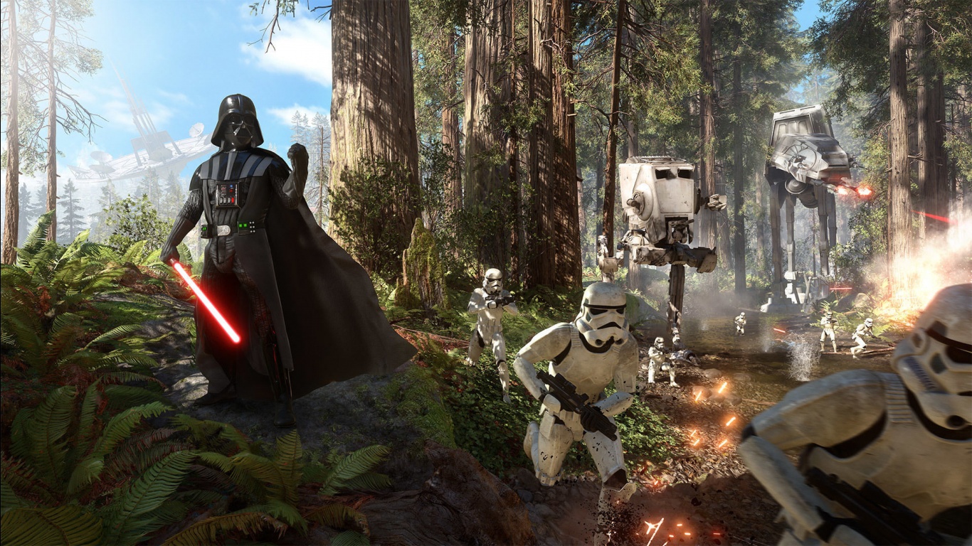 Star Wars Battlefront Darth Vader Wallpaper HD
