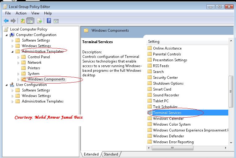 Disable The Remote Host Desktop Wallpaper Using Group Policy Settings