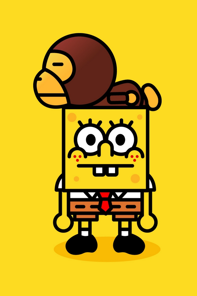 Spongebob iPhone Ipod Touch Android Wallpaper Background