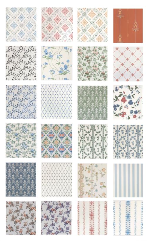 Swedish Wallpaper Pattern Design