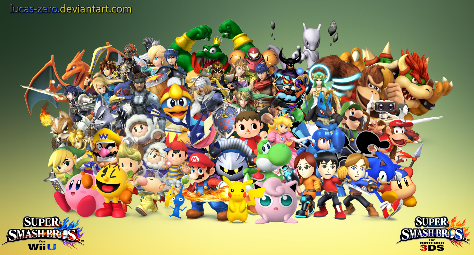 Super Smash Bros Dream Roster Wallpaper By Lucas Zero