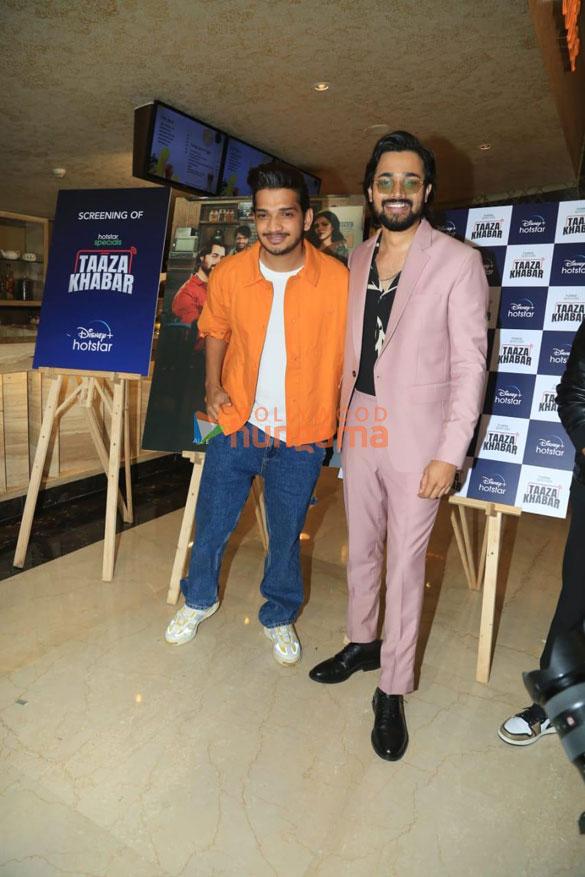 Photos Celebs Grace The Special Screening Of Show Taaza Khabar
