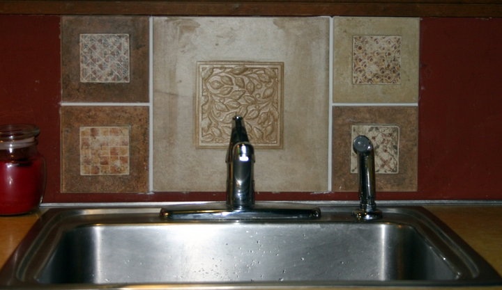 Diy Tile Backsplash My Passion Pictures And Art Jennifer Caswell