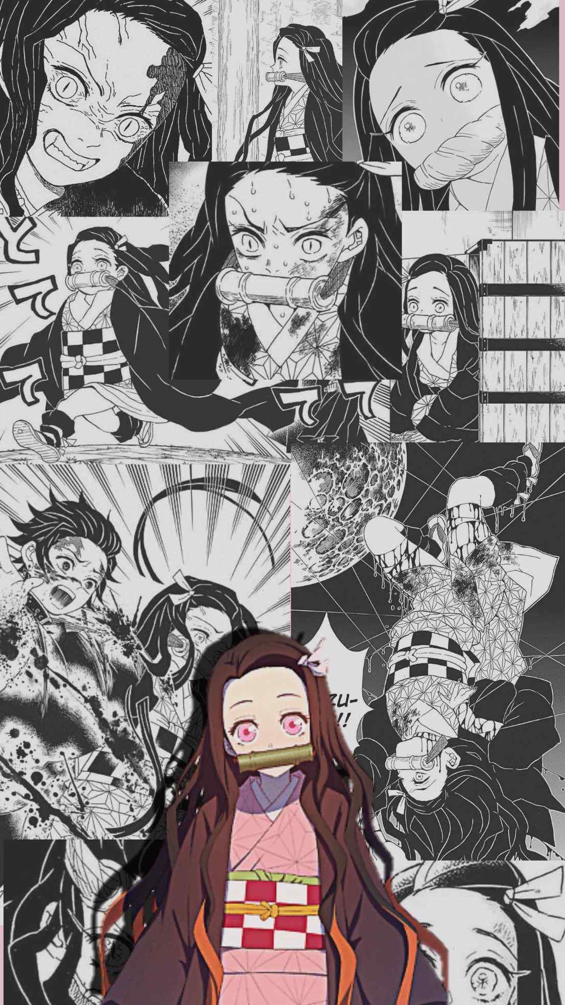 Nezuko Phone Wallpaper
