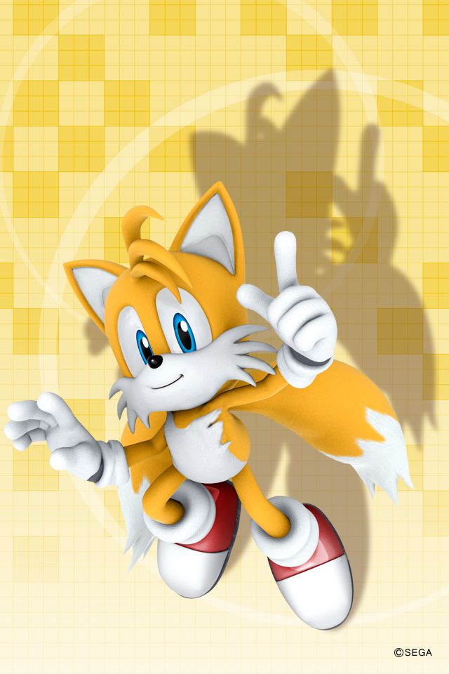 Tails Mania Style Phone Wallpaper by CosmicBlaster97 on DeviantArt