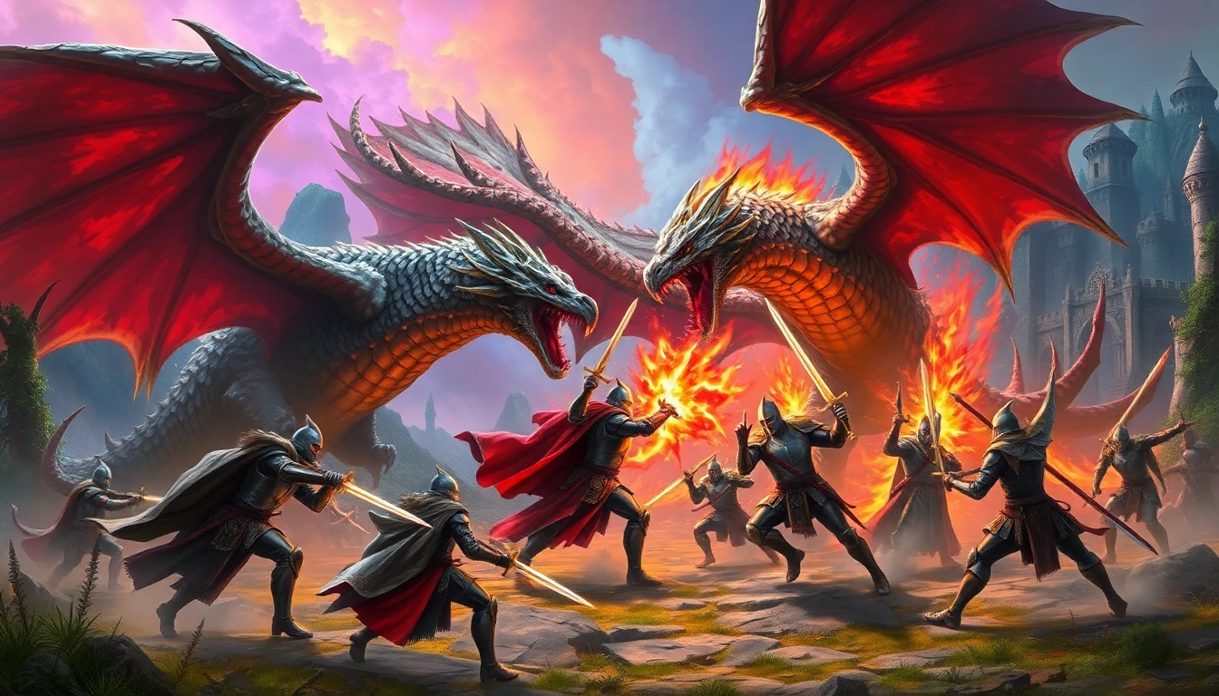 Fantasy Battle Wallpaper