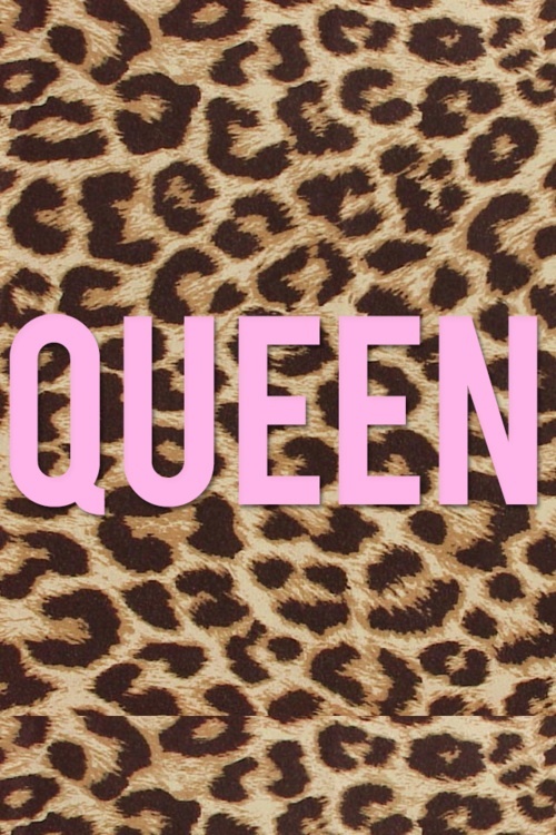 Queen Pink Leopard Print Wallpaper iPhone Ipod