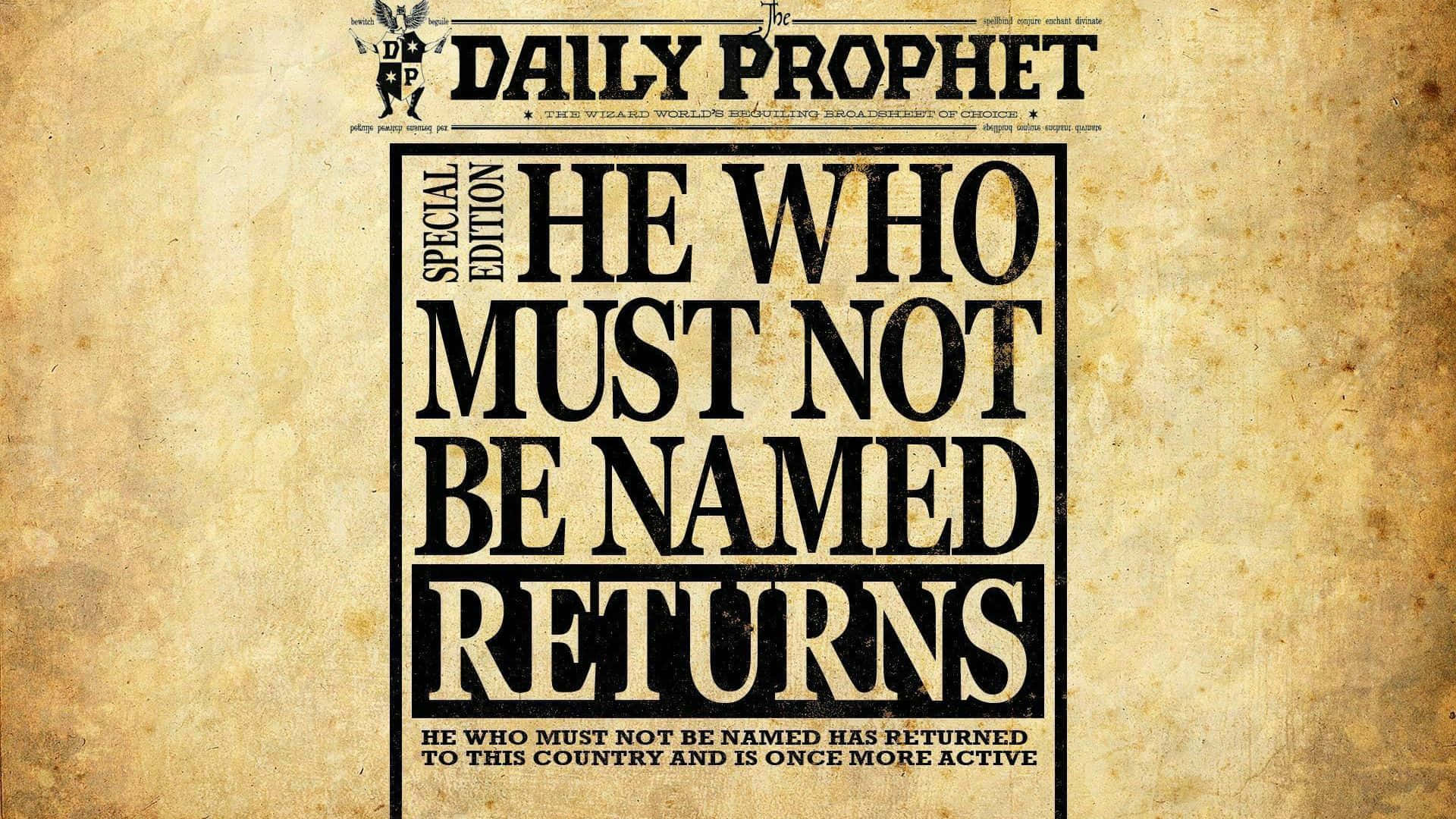Vintage Newspaper Wallpaper