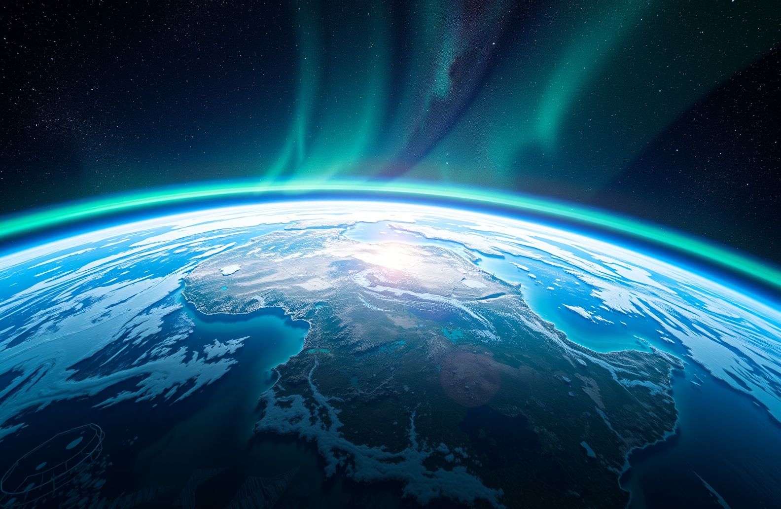 Earth From Space Hd Wallpaper