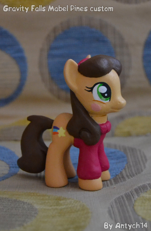 Gravity Falls Mabel Pines Pony Custom By Antych