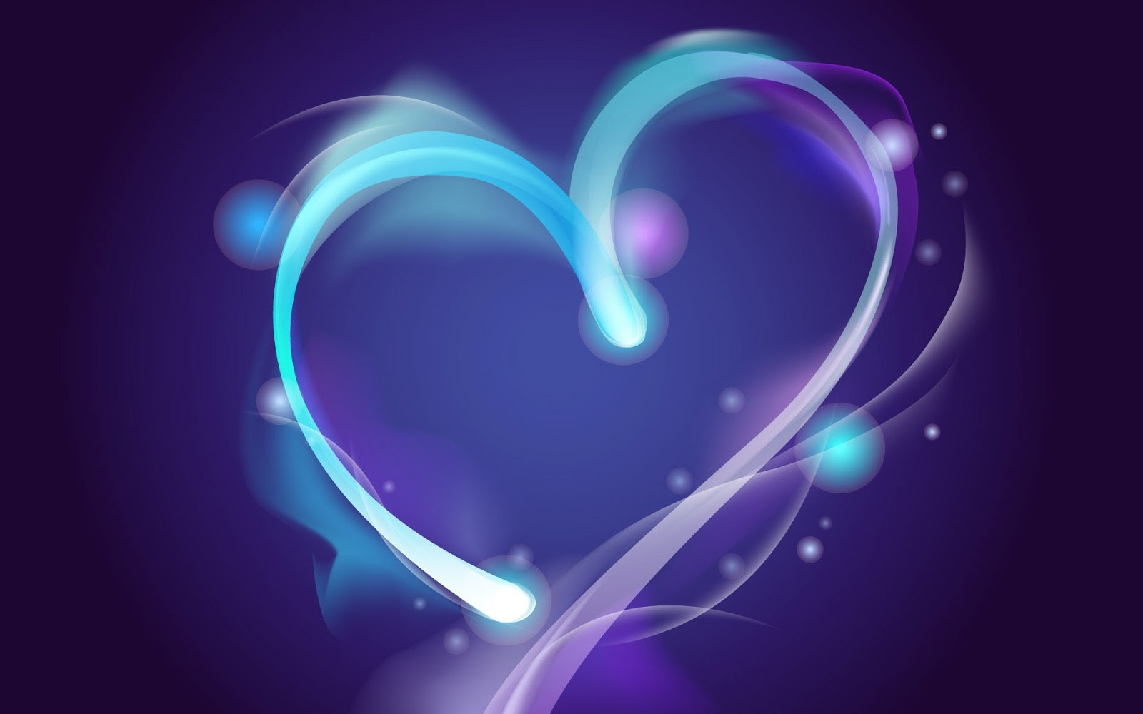 Purple Heart Wallpaper Simple