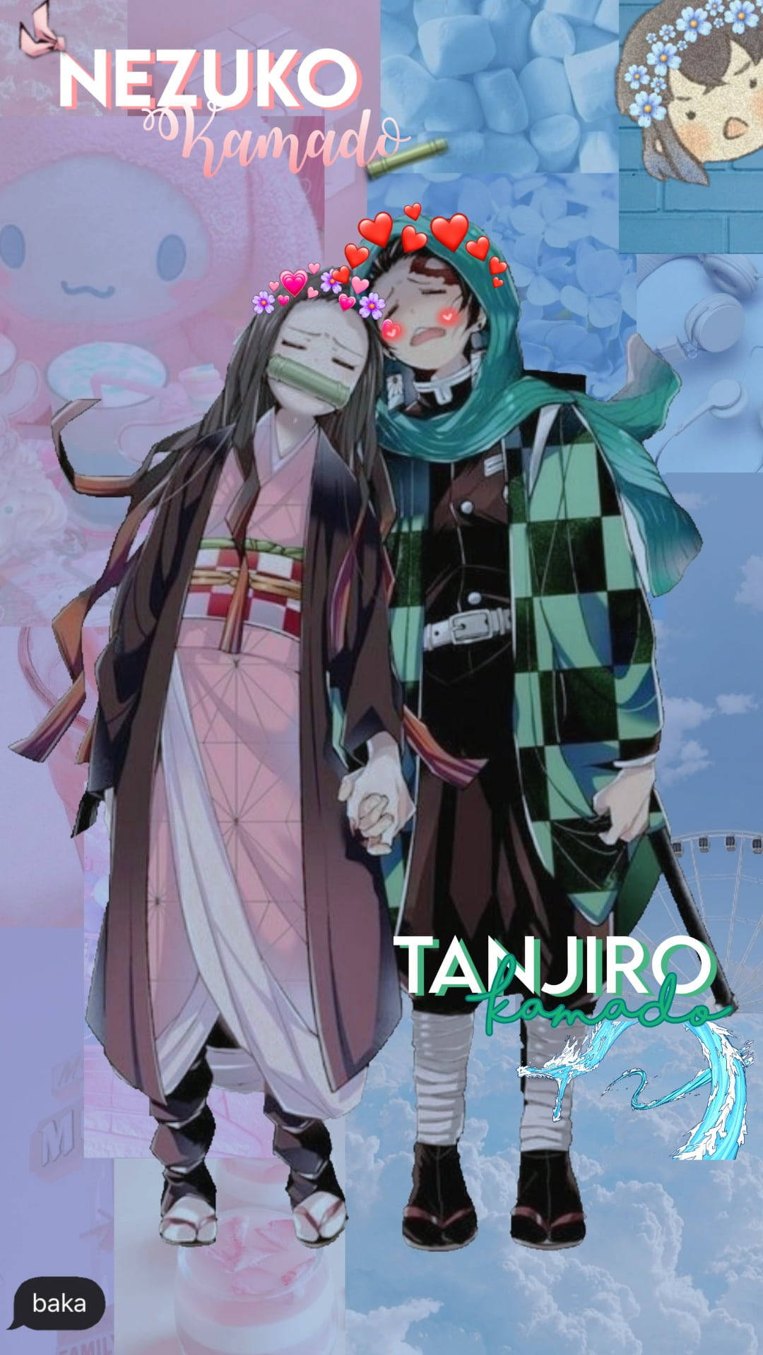 Nezuko Phone Wallpaper