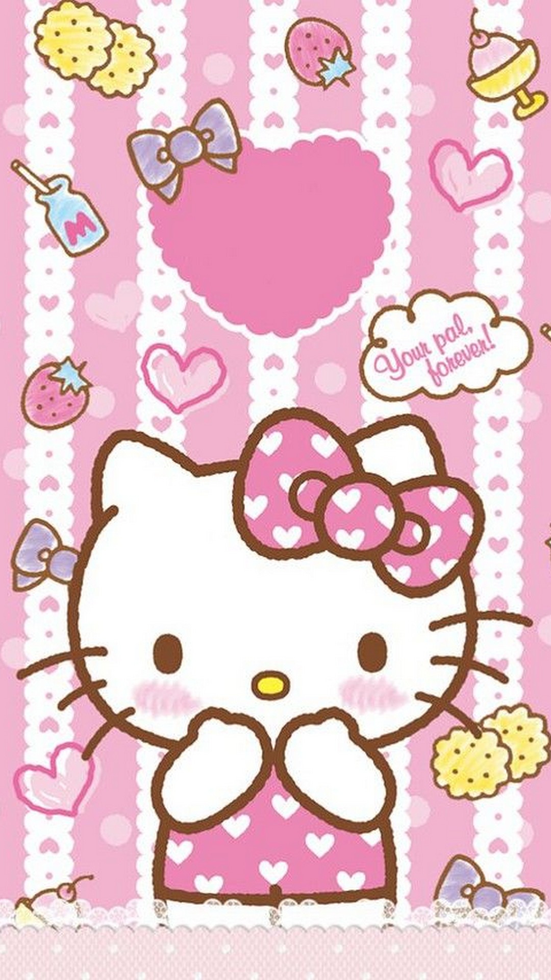 Free download Start Download Hello Kitty Pink Wallpaper Android