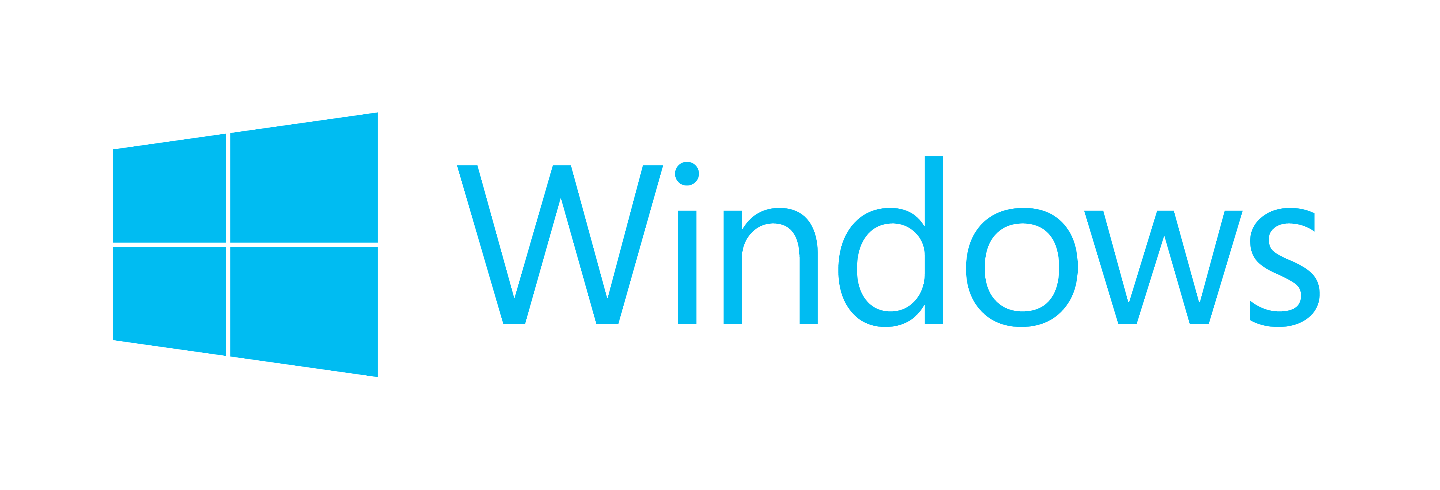 Windows logo 4900x1667