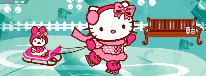 Hello Kitty Ice Skate Fb Cover Pictures Pre