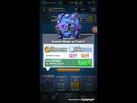 Clash Royale Super Magical Chest Ice Wizard Fire