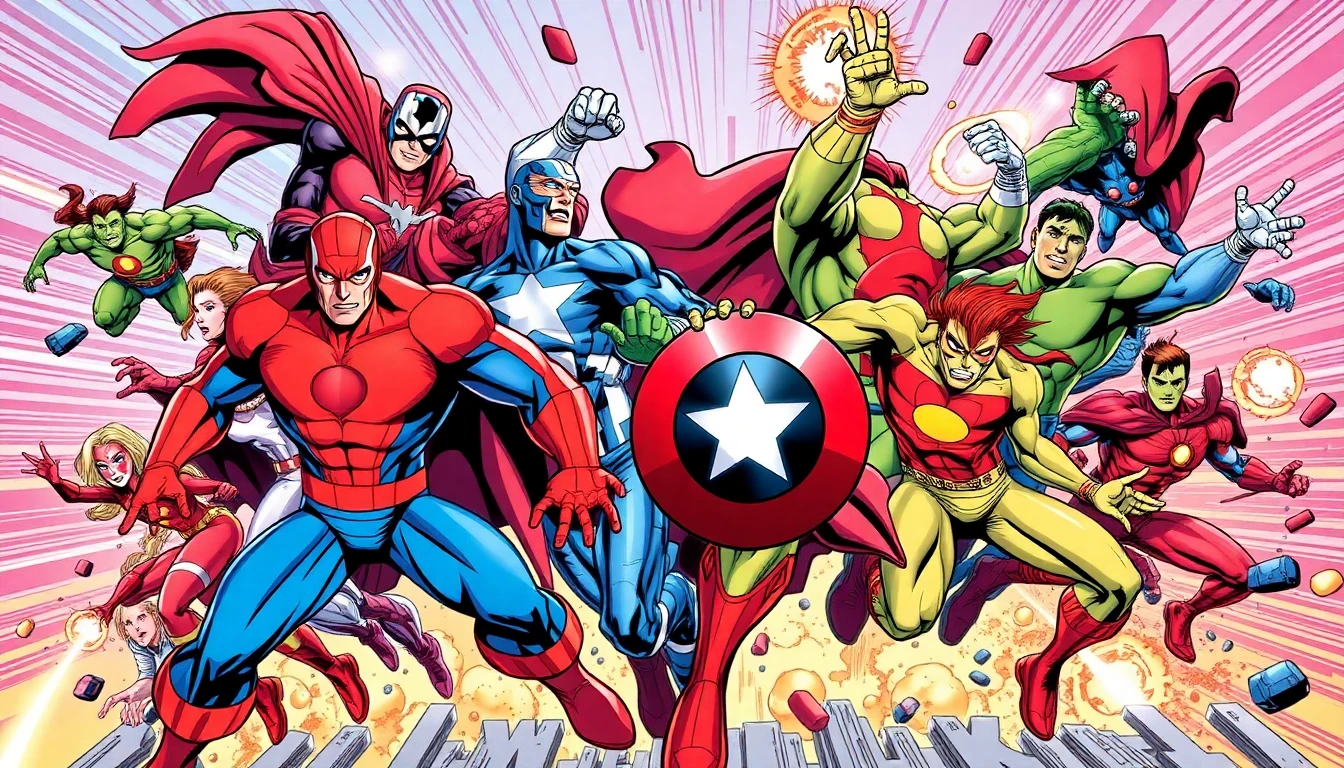 Marvel Cartoon Wallpaper