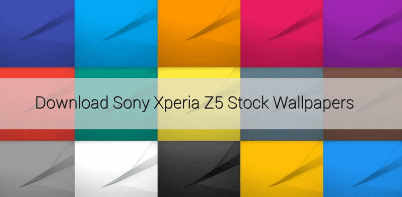 Sony Xperia Z5 Stock Wallpaper On Any Android Deviceandroid