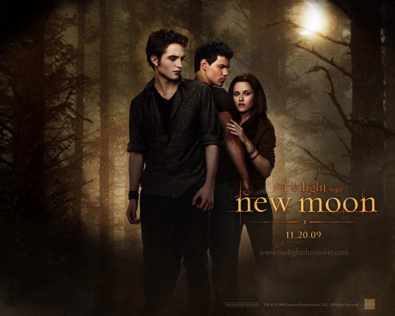 Exclusive New Moon Wallpaper Twilight Series