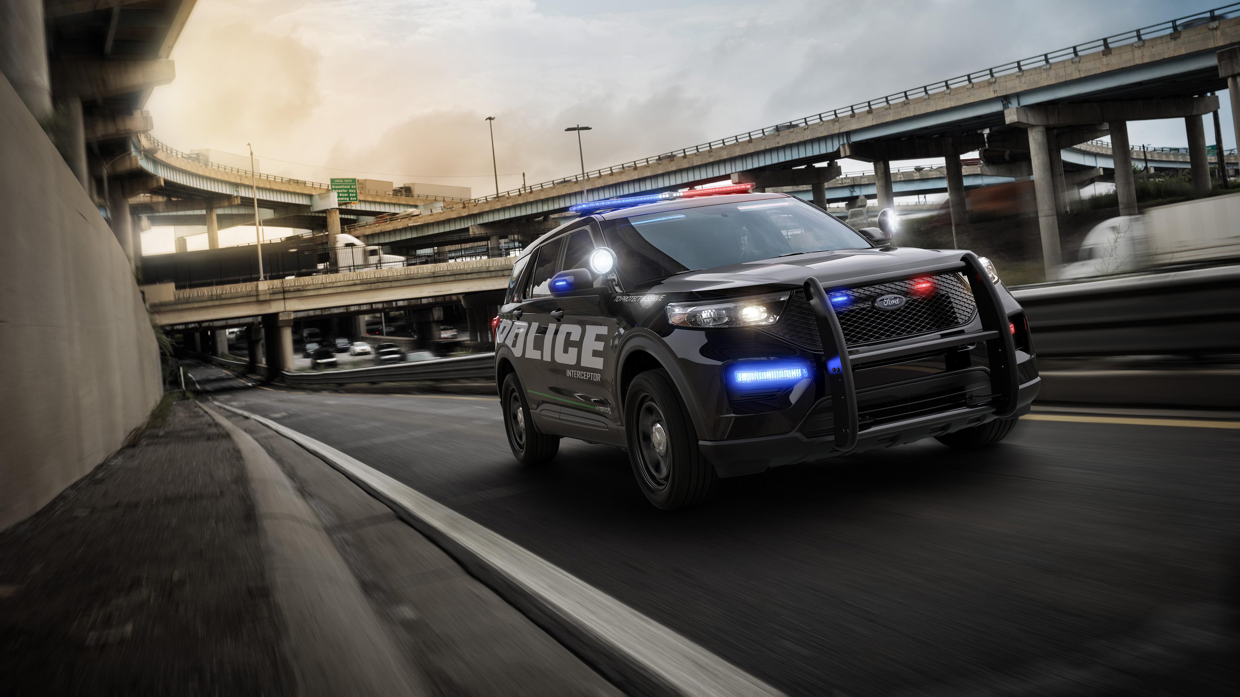 Ford Police Interceptor Utility 4k Wallpaper HD Car