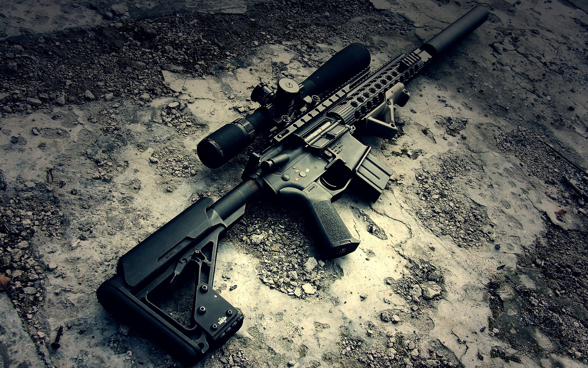 Assault Rifle HD Wallpaper Background Image Id