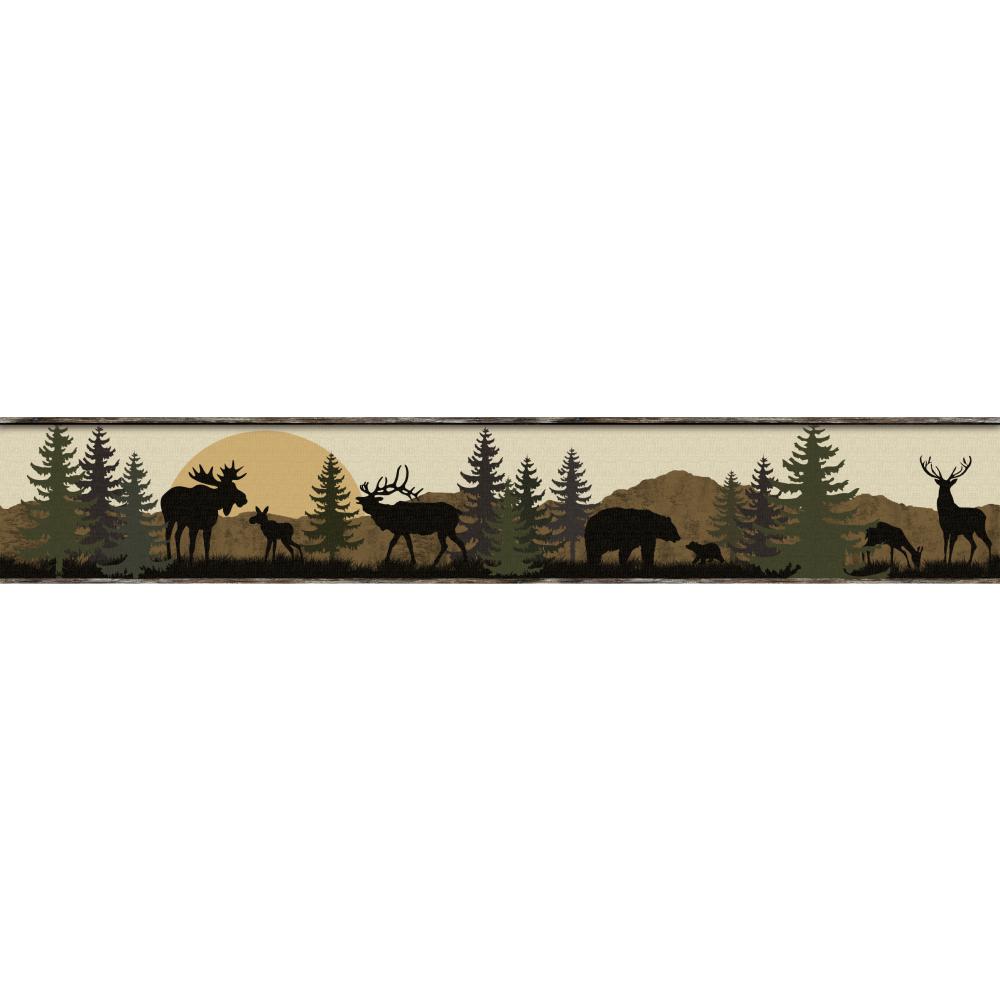 Moose Wallpaper Border Inc