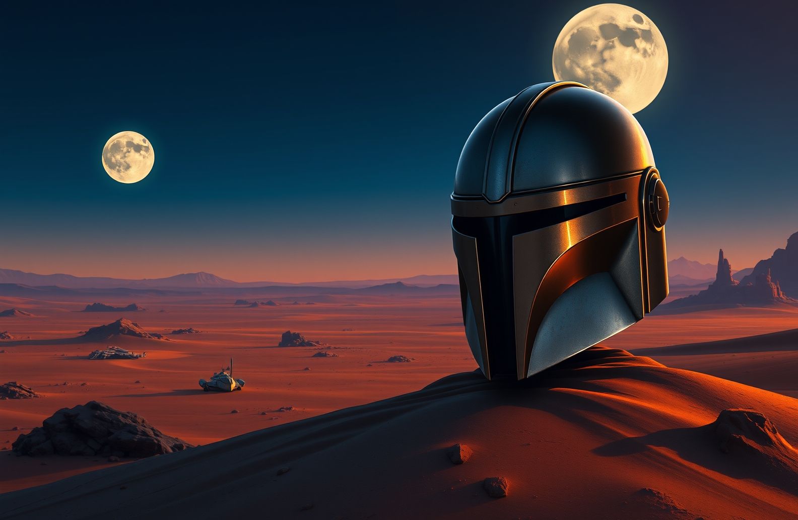 The Mandalorian Art Wallpaper
