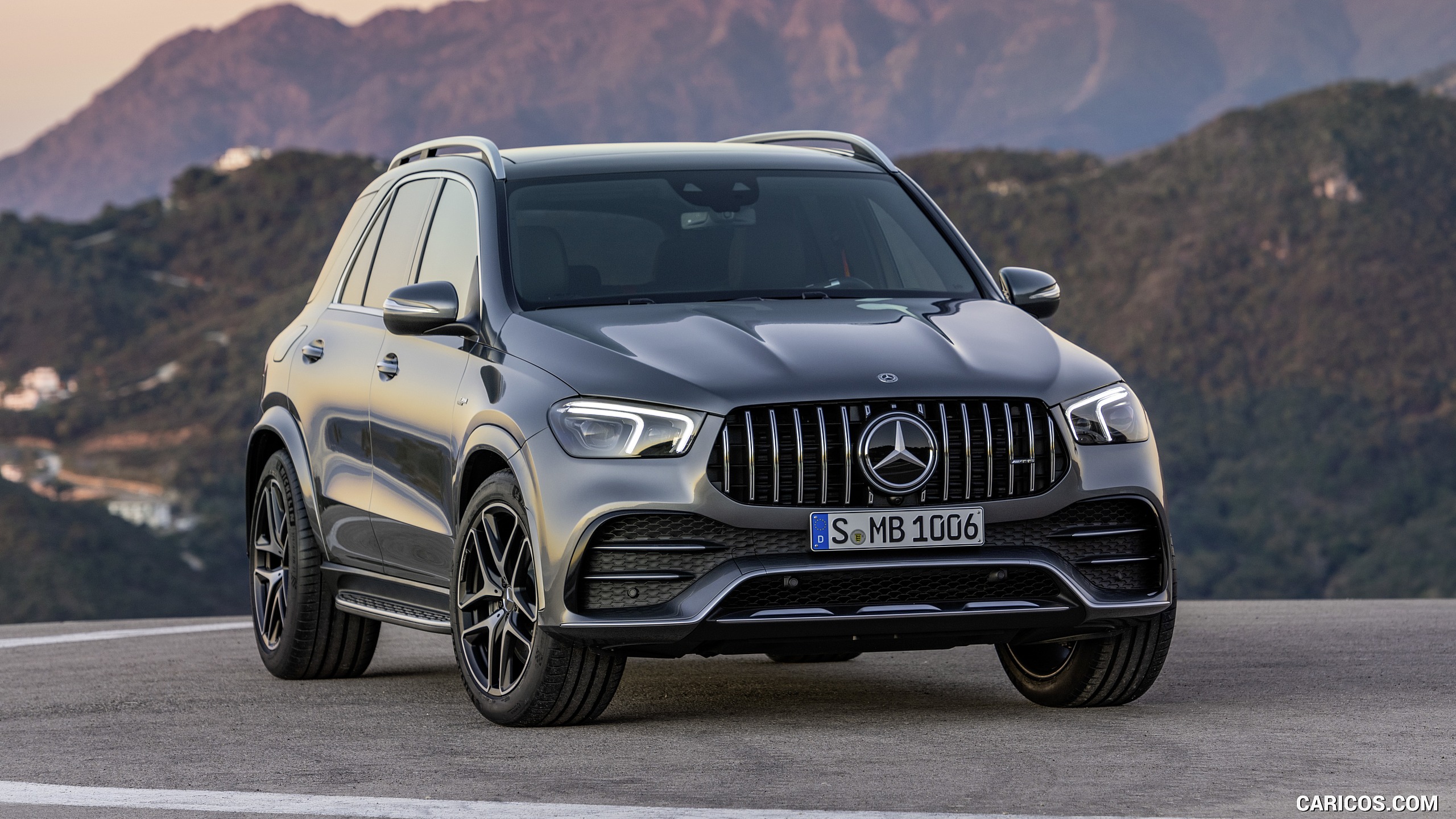 Mercedes Amg Gle 4matic Color Selenite Grey Front