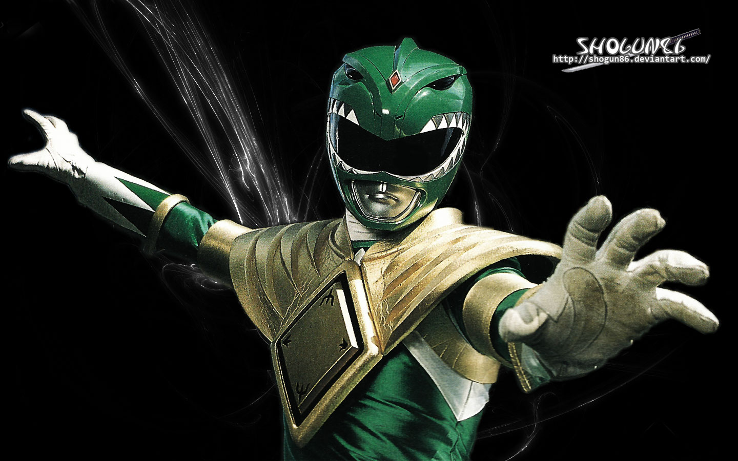 Image Green Ranger Power Rangers Widescreen Wallpaper Jpg