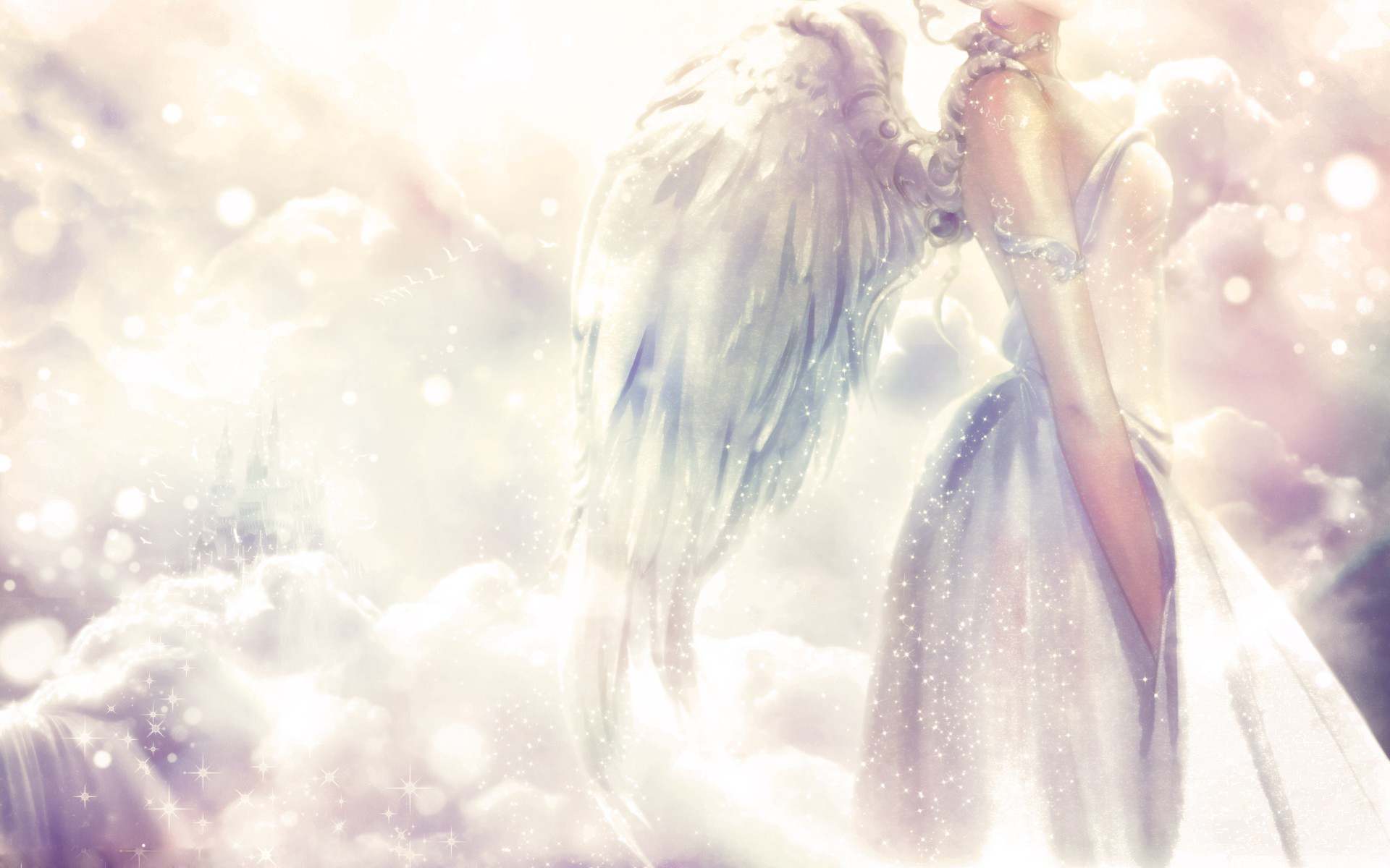 Desktop Angel HD Wallpaper