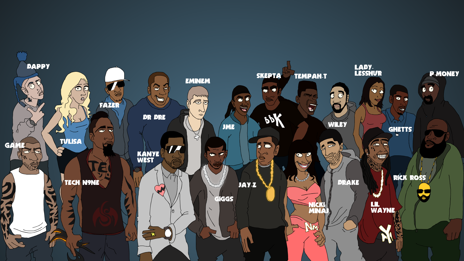 76 Rapper Wallpapers On Wallpapersafari