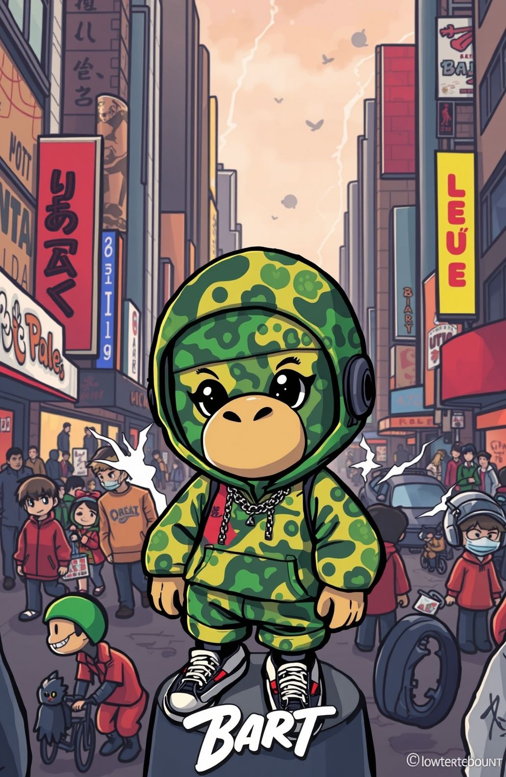 Bape Bart Wallpaper