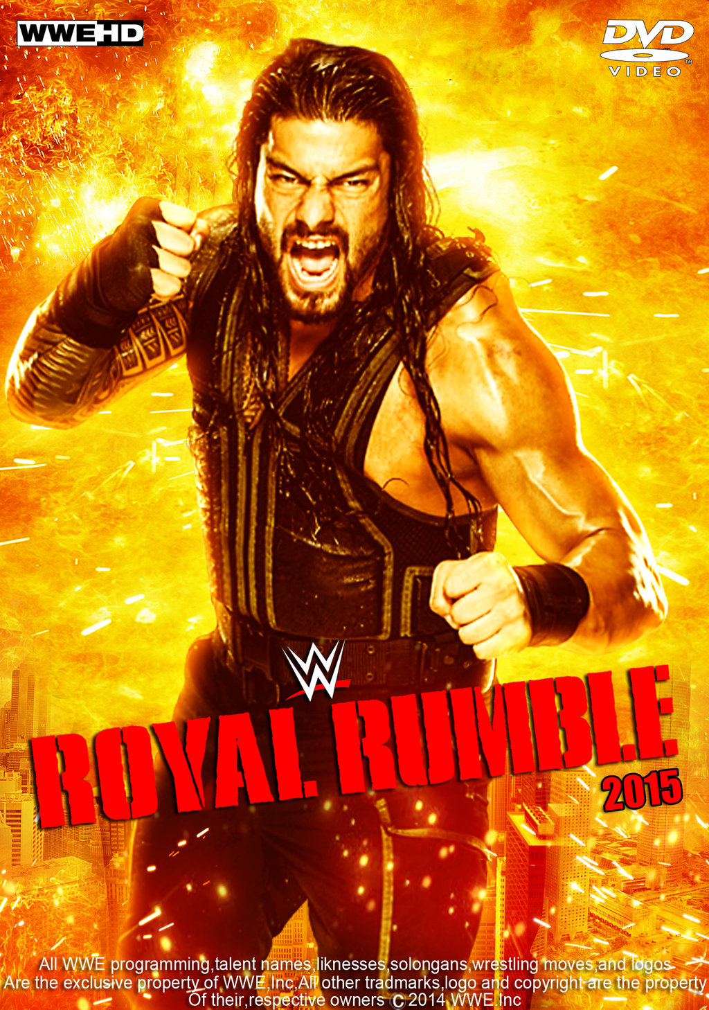 Wwe Royal Rumble Poster By Edaba7