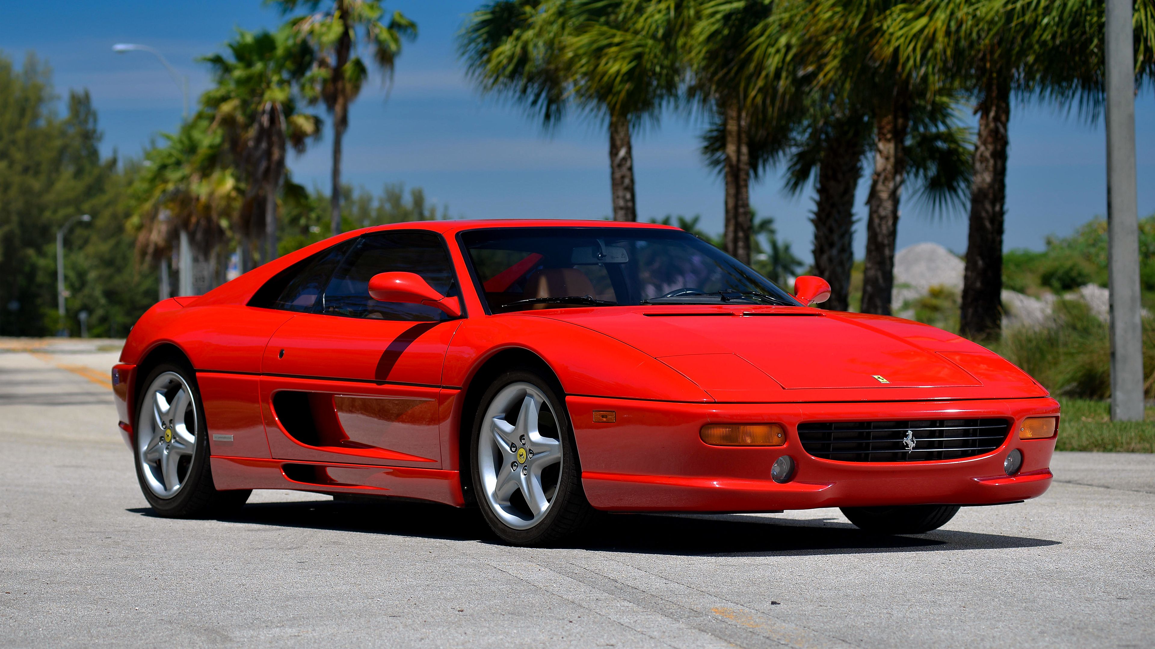 Ferrari F355 Wallpaper Top Background