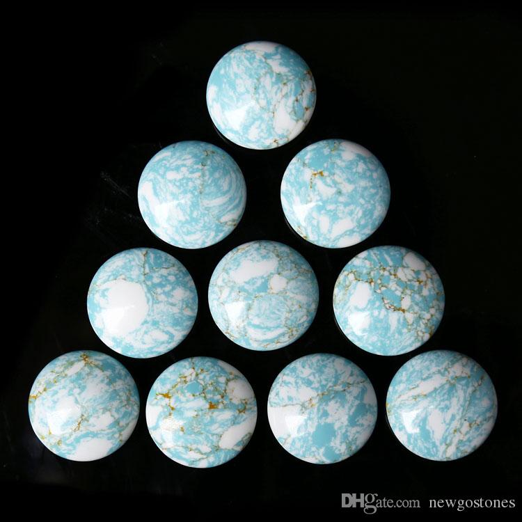 Blue And White Stone Go Game Beads Double Sides Convex Weiqi