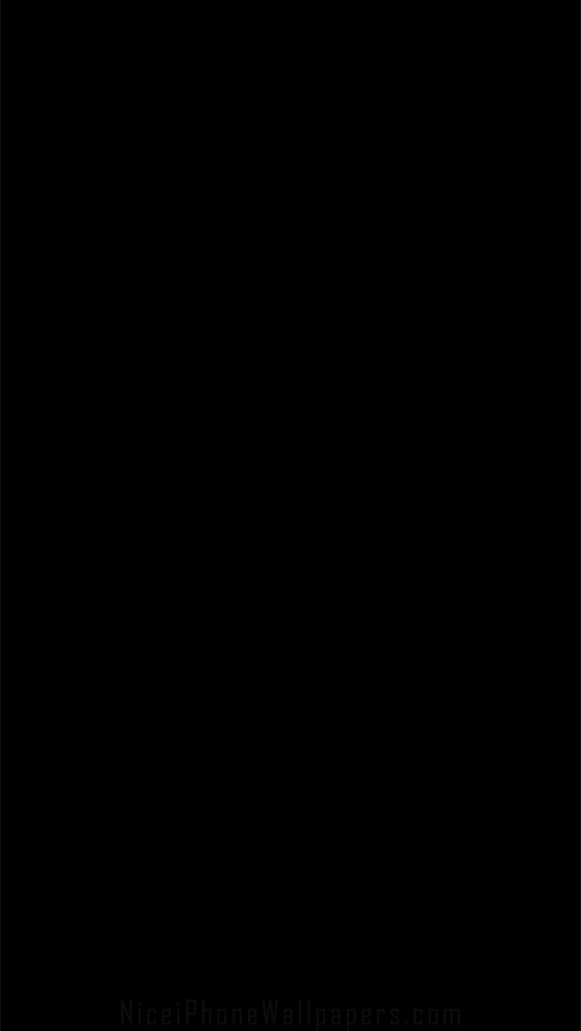 Pure Black Wallpaper For iPhone