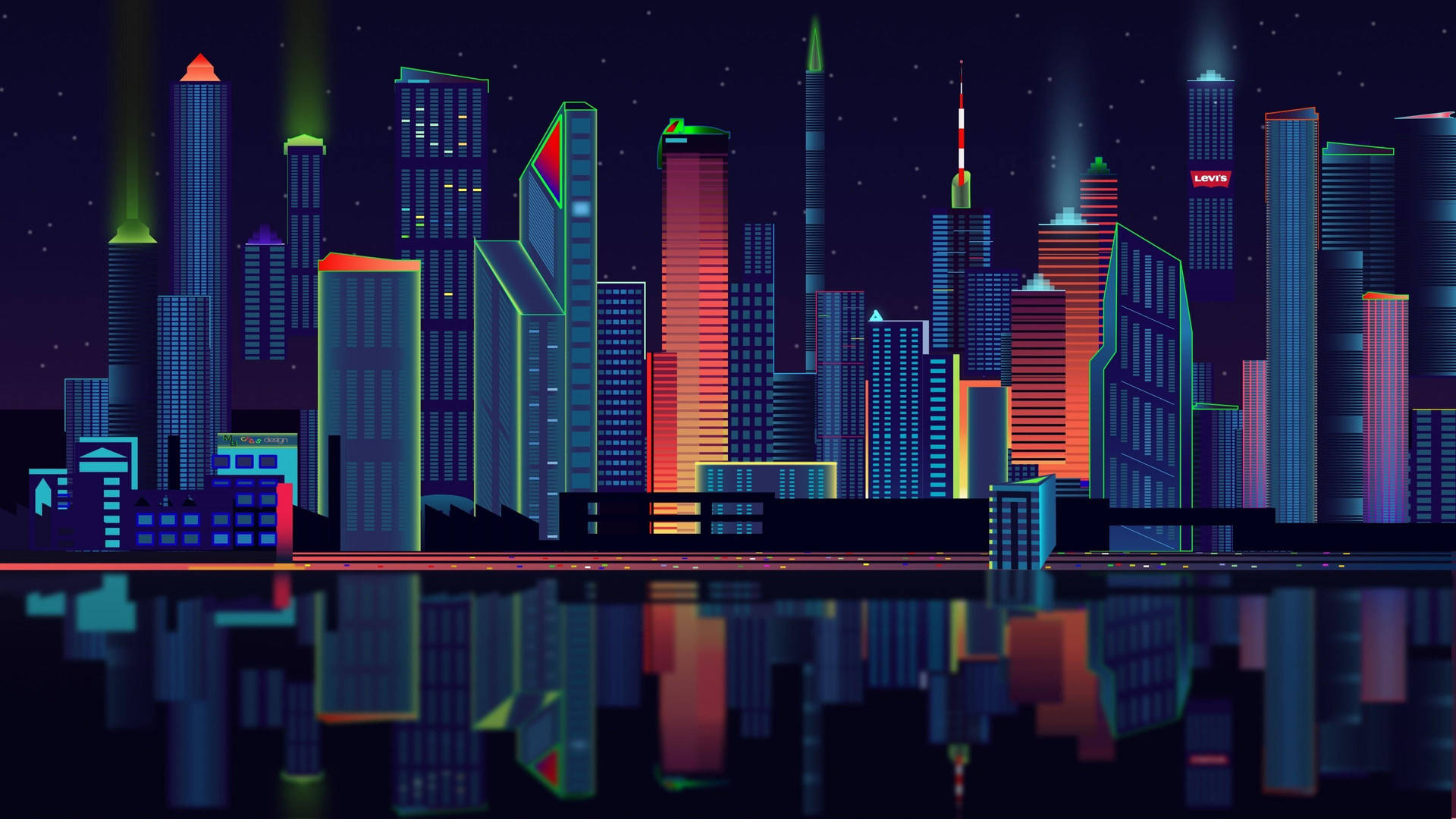 City Lights Wallpaper