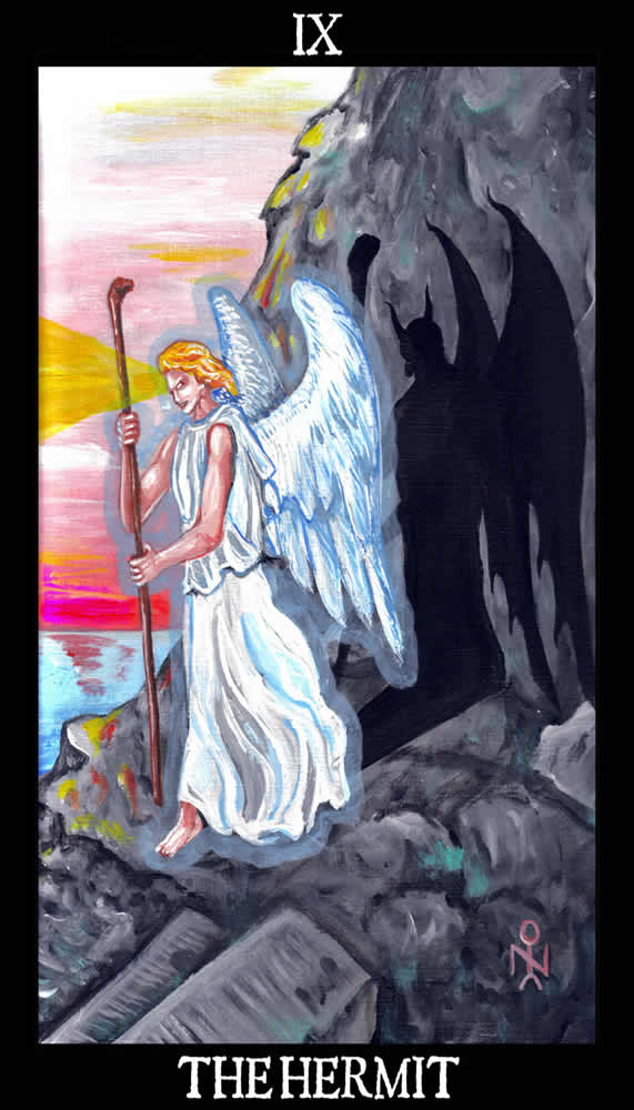 Free Download Hermit Esoteric And Occult Luciferian Tarot Cards 