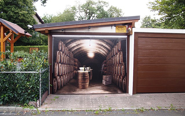 Wtf Goofy Garage Door Murals Fosil Fueled