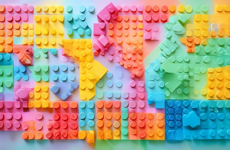 Lego Brick Wallpaper