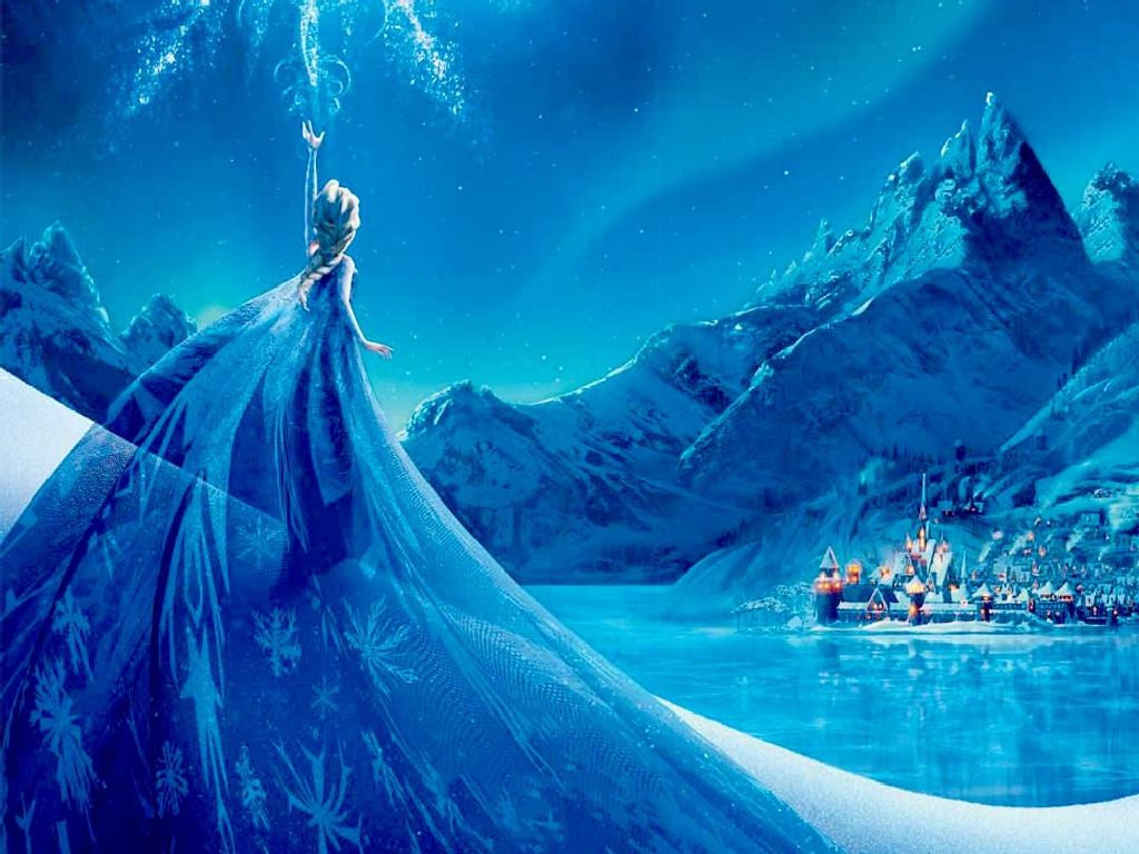 Elsa Elsa and Anna Wallpaper